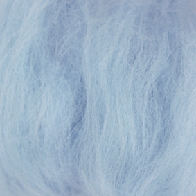 純色美麗諾羊毛-粉藍
