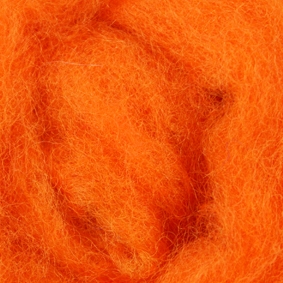 短纖羊毛-柑橘色