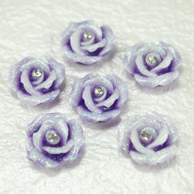樹脂花+鑽33＃(紫)