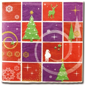 PPD聖誕節系列紙巾-7089聖